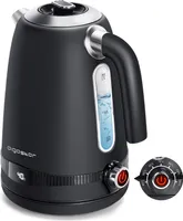 Aigostar - Digitaler Edelstahl Wasserkocher mit Temperatureinstellung 40-100 Grad