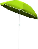 Linder Exclusiv Sonnenschirm, Gartenschirm ,mit Einfacher Mechanismus zum Öffen und Schließen des Sonnenschirm, Ø 200 cm,Apfelgrün