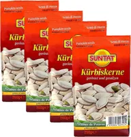 SUNTAT Kürbiskerne ungeschält geröstet & gesalzen (4 x 200 g Packung)