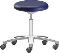 bimos Arbeitshocker Labster 9107-6902-521 blau Kunstleder