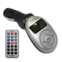 FM02S - FM Transmitter Modulator SD, MMC USB MP3 Silber