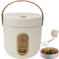 2L Reiskocher Antihaft-Garen,Hochtemperaturschutz,One-Touch-Bedienung,perfekt für 1-4 Personen zum Kochen von Reis,Fleisch,Nudeln oder Suppe