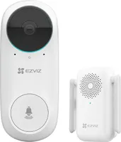 Ezviz DB2C Full HD Weiß Wi-Fi Video Türklingel mit 5200mAh Akku und Nachtsicht