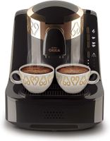 arzum Mokkamaschine OKKA Kaffeemaschine, Farbe:Schwarz / Kupfer