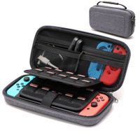 Spielekonsolen-Tasche kompatibel mit Nintendo Switch/Switch OLED (Platz für Joy-Con Joy-Con-Armband HDMI-Datenkabel)