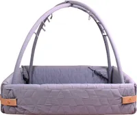 Filibabba Babynestje Soft Quilt Dark Grey One Size-EOL