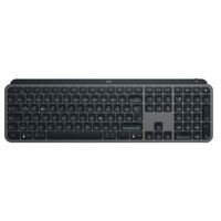 Logitech MX Keys S Tastatur RF Wireless + Bluetooth DE-Layout Aluminium Graphite