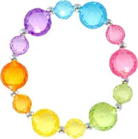 Regenbogen-Perlen-Armband