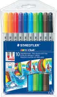 STAEDTLER Fasermaler D.spitze NC 10St Etui