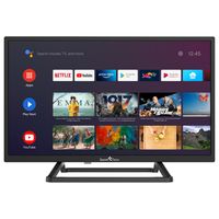 Smart Tech HD LED 24 Zoll (60cm) Android 9.0 Smart TV 24HA10T3 (Netflix, YouTube, Google Play, Prime Video)