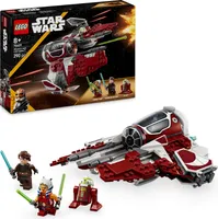 LEGO Star Wars 75401 Ahsokas Jedi Interceptor, Sternenjäger für Fans von The Clone Wars, Ahsoka Tano & Anakin Skywalker Minifiguren, mit Lichtschwertern und R7-A7, für Jungen und Mädchen ab 8 Jahren