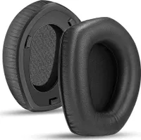 Sennheiser-kompatible Ohrpolster, Ersatz Ohrpolster für Sennheiser RS 175 RS 165 RS 185 RS 195 Kopfhörer, Ersatzpolster mit Kunstleder | Memory Schaum