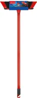 Vileda Zimmerbesen Du Activa mit Teleskopstiel 75-130cm, rot/schwarz