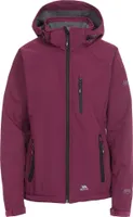 Trespass - Dámska softshellová bunda "Bela II" TP3440 (2XS) (Vínovo červená)