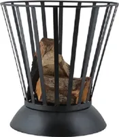 Feuerkorb und Feuerschale umdrehbar, Gartenfeuer mit Doppelfunktion