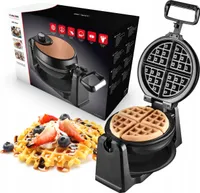Rotierender Waffelbereiter für 4 knusprige Waffeln WM1050CO POWERFUL ROUNDER