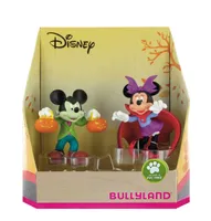 Bullyland 15082 Mickey Minnie Hallowen 2pak