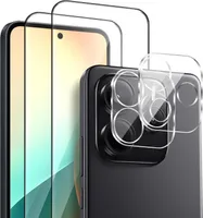 2x Display + Kamera Glas für Xiaomi Redmi Note 14 5G Panzerfolie Displayglas Kameraglas 9H Schutzglas