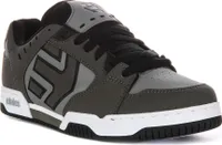 Etnies Faze Lace Die Cut Herren Suede+Synthetik Sneaker in Grau Schwarz – 8 UK - 42 EU - 9 US / Grey Black