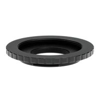 vhbw Adapterring  für Objektive mit M42 Gewinde kompatibel mit Fujifilm FX Kamera, Objektiv Schwarz