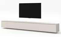 AX LIVING hängendes TV Board beige Loriano TV Bank 3x100 cm Kaschmir