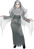 besessene Nonne Zombie Kostüm für Damen Gr. S-XXXL, Größe:XL