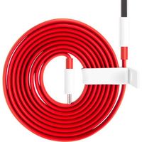 OnePlus Charge and Sync Cable USB-C Warp Charge 1.5m Red/White