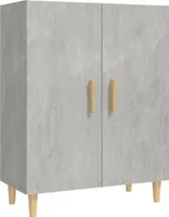 vidaXL Kredens betonowy szary 70x34x90 cm materiał drewnopochodny