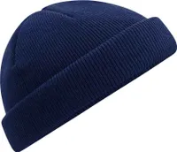 Beechfield - Mütze recyceltes Material für Herren/Damen Uni PC4696 (Einheitsgröße) (Marineblau)