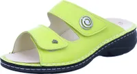 Finn Comfort Damen Pantoletten COLINA 29580-40, 29580-42, 29581-38, 29581-40 FCO-2628 lime 40 [Schuhe Frau]