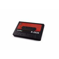 CoolBox SlimChase R-2533, HDD / SSD-Gehäuse, 2.5 Zoll, Serial ATA III, 5 Gbit/s, USB Konnektivität, Schwarz, Rot