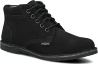 nagaba Boots Herren Stiefel Welourschuhe Leder, Herrenstiefeletten, Schwarz, 41