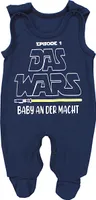 TupTam Unisex Baby Strampler mit Spruch I love Mum and Dad, Farbe: Dunkelblau - DAS WARS, Größe: 56