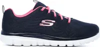 Skechers Sport Womens GRACEFUL GET CONNECTED WIDE FIT Tenisky Women 12615 Blue, Veľkosť topánok:39 EU