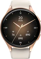 Smartwatch "8900", GPS, AMOLED 1.32", Telefonfunktion, Alexa, rund, Gold (00178613)