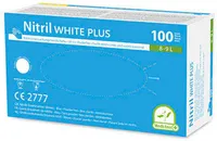 PAPSTAR unisex Einmalhandschuhe white plus weiß Größe L 100 St.