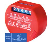 Shelly 1 PM WLAN Relais bis 3500 Watt geeignet für Steuerung von elektrischen Verbrauchern inkl Energiemessung - Kompatibel mit SMART HOME by hornbach