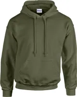 Gildan 18500 | Heavy Blend Hooded Sweatshirt / Kapuzenpullover - Farbe: Military Green - Größe: M