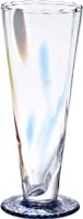 Eisbecher Eiscremeglas London, Fuß bunt, Höhe ca.22cm