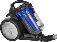 Vysávač ProfiCare PC-BS 3040, Eco-Cyclon Twin-Spin, bezvrecková filtračná technológia, 4-násobný mikrofiltračný systém, HEPA filter, teleskopická trubica z nehrdzavejúcej ocele (výškovo nastaviteľná), extra veľký akčný rádius (8,3 m), 700 W, modro-čierna