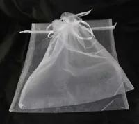 10 x Organzabeutel 40 x 30 cm weiß Organzasäckchen Traubenschutz