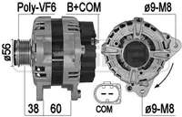 ERA 209564A - OE 059 903 018 S Lichtmaschine für A5 (8T), Q5 (8R), A4 (8K), A5 (8F)