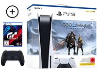 Sony Playstation 5 PS5 Disc God of War Bundle mit Blu-ray Laufwerk + Gran Turismo 7