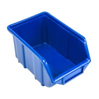Lagerboxen Stapelboxen 110 x 95 x 50 Sichtlagerkasten Eco Box Blau Rot Schwarz 