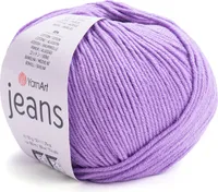 Yarnart Jeans 72 flieder Baumwollgarn Amigurumi Babywolle
