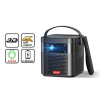 BYINTEK U70 Smart 3D TV 300 zoll Android WiFi Tragbare 1080P LED DLP Mini Projektor Beamer Full HD Für 4K Cinema Smartphone mit Batterie