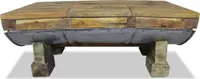 vidaXL Couchtisch Gemischtes Altholz 90x50x35 cm