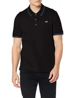 Lacoste Herren Poloshirt T-shirt Polo Shirt TShirt YH7900 schwarz Grösse 44 Farbe Schwarz