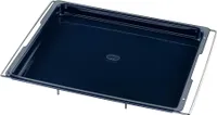 Dr. Oetker Backblech Back-Liebe Emaille variabel 41-52x33x3cm emailliert schwarz