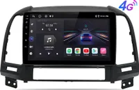 Zabudované navigačné zariadenia carplay 9 "Android13 6+128G Pre Hyundai Santa Fe 2 2006-2012 8core autorádio 4GSIM GPS BT WiFi DAB SWC